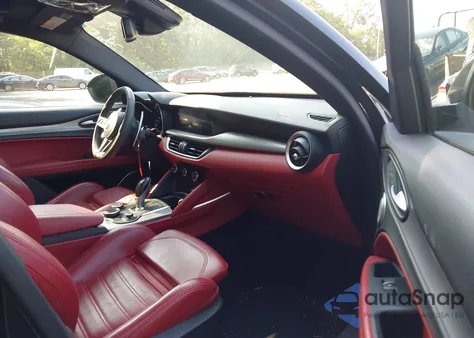 2019 Alfa Romeo Stelvio Ti Sport Awd из США, поврежденный, VIN ZASPAKBN3K7C69921